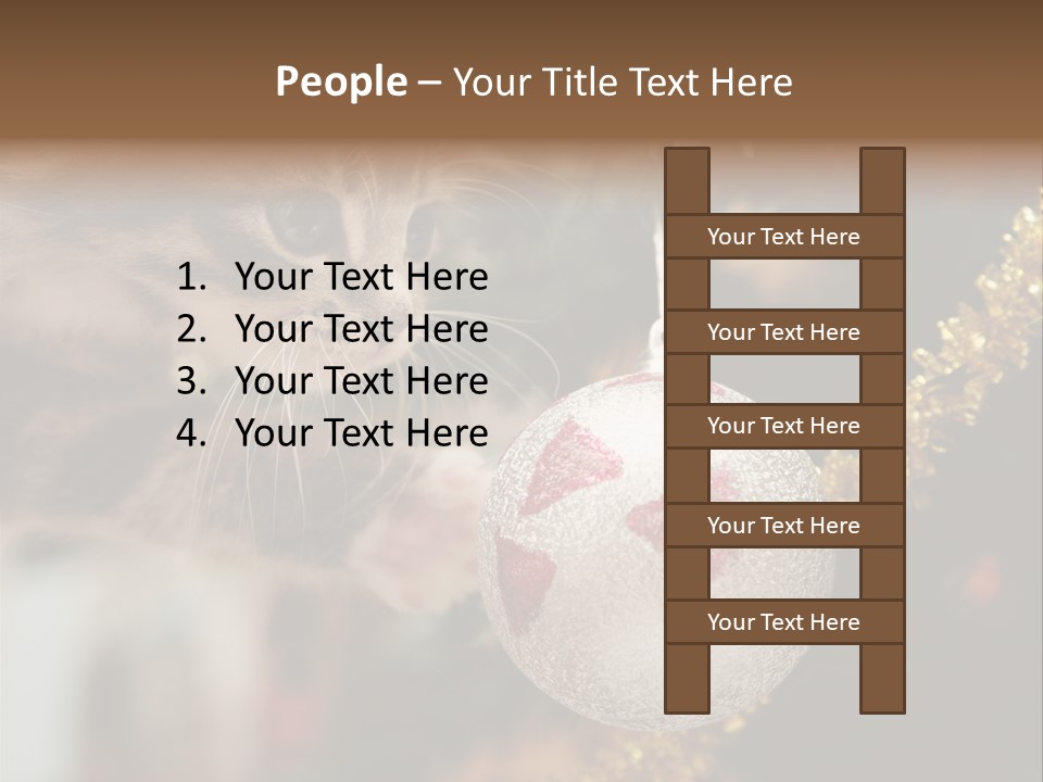 Tree Play Pet PowerPoint Template
