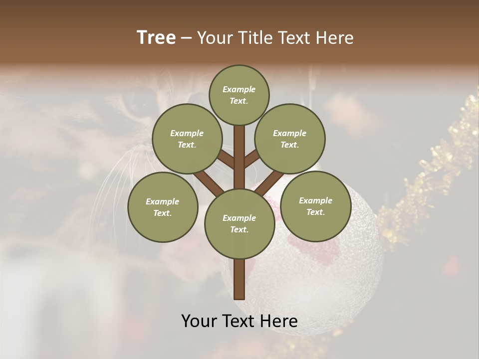 Tree Play Pet PowerPoint Template