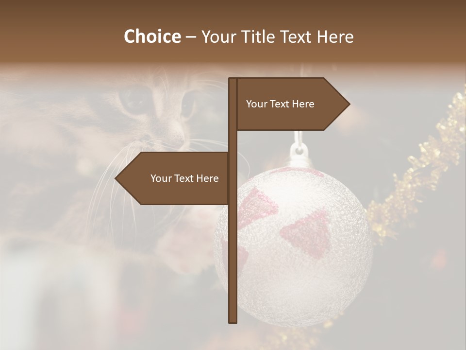 Tree Play Pet PowerPoint Template