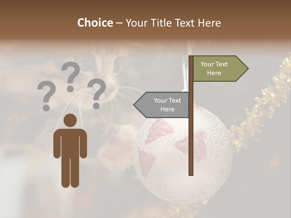Tree Play Pet PowerPoint Template