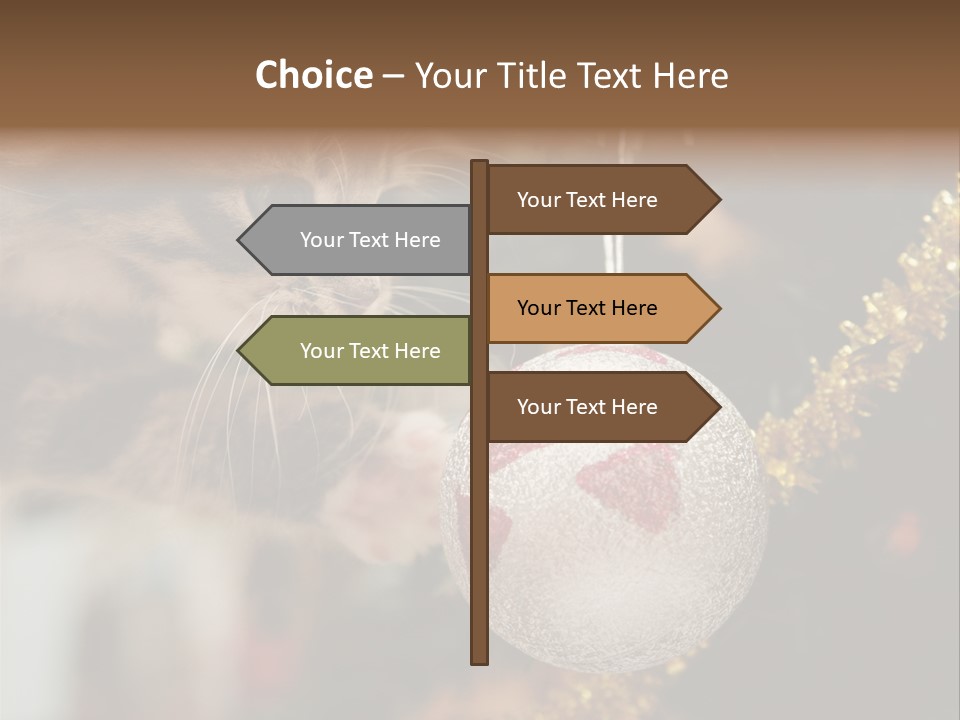 Tree Play Pet PowerPoint Template