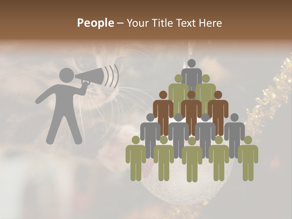 Tree Play Pet PowerPoint Template