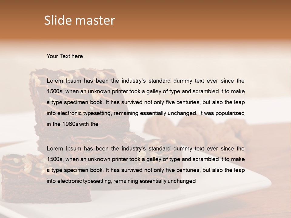 Calories Walnut Fattening PowerPoint Template