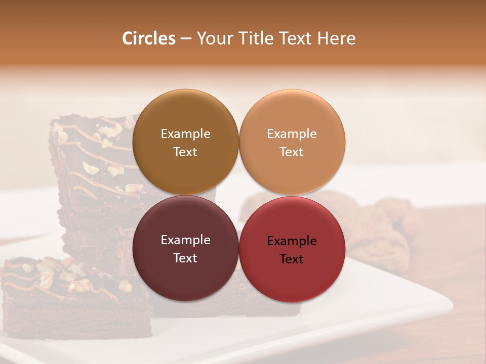 Calories Walnut Fattening PowerPoint Template