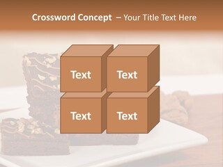 Calories Walnut Fattening PowerPoint Template