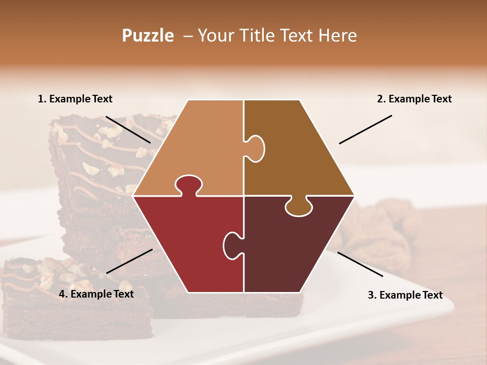 Calories Walnut Fattening PowerPoint Template