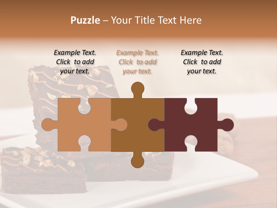 Calories Walnut Fattening PowerPoint Template