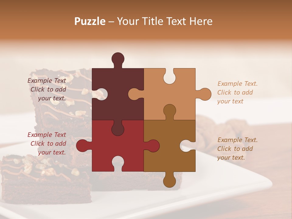 Calories Walnut Fattening PowerPoint Template