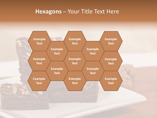 Calories Walnut Fattening PowerPoint Template