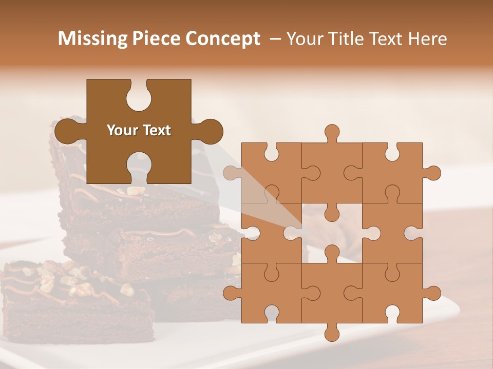 Calories Walnut Fattening PowerPoint Template