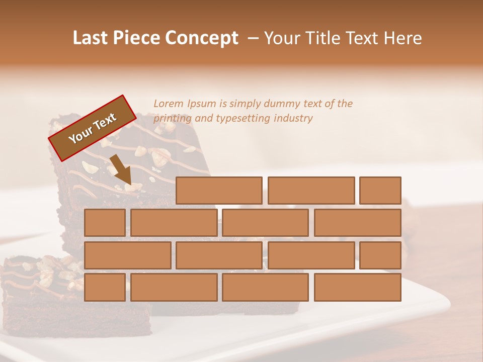 Calories Walnut Fattening PowerPoint Template