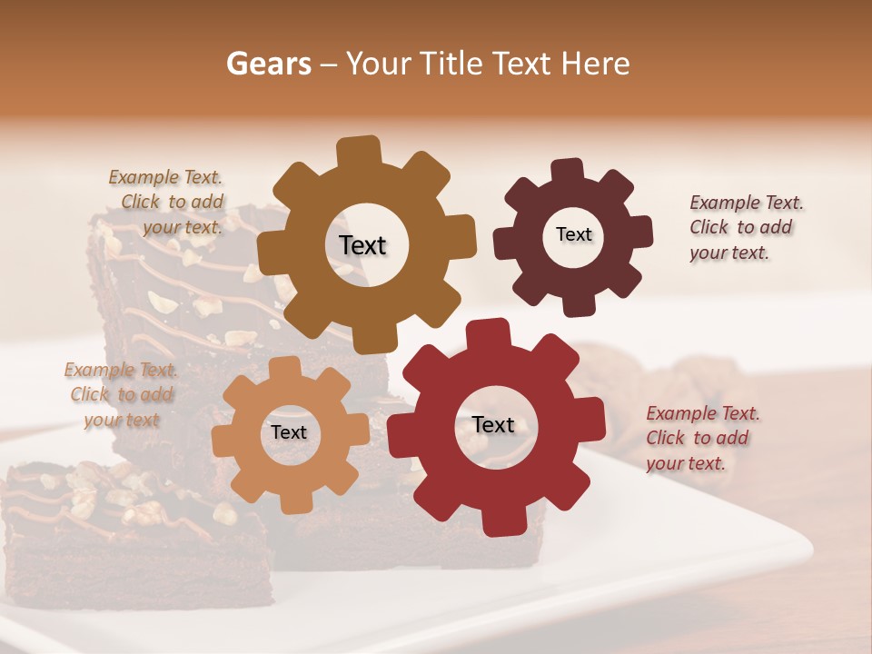 Calories Walnut Fattening PowerPoint Template