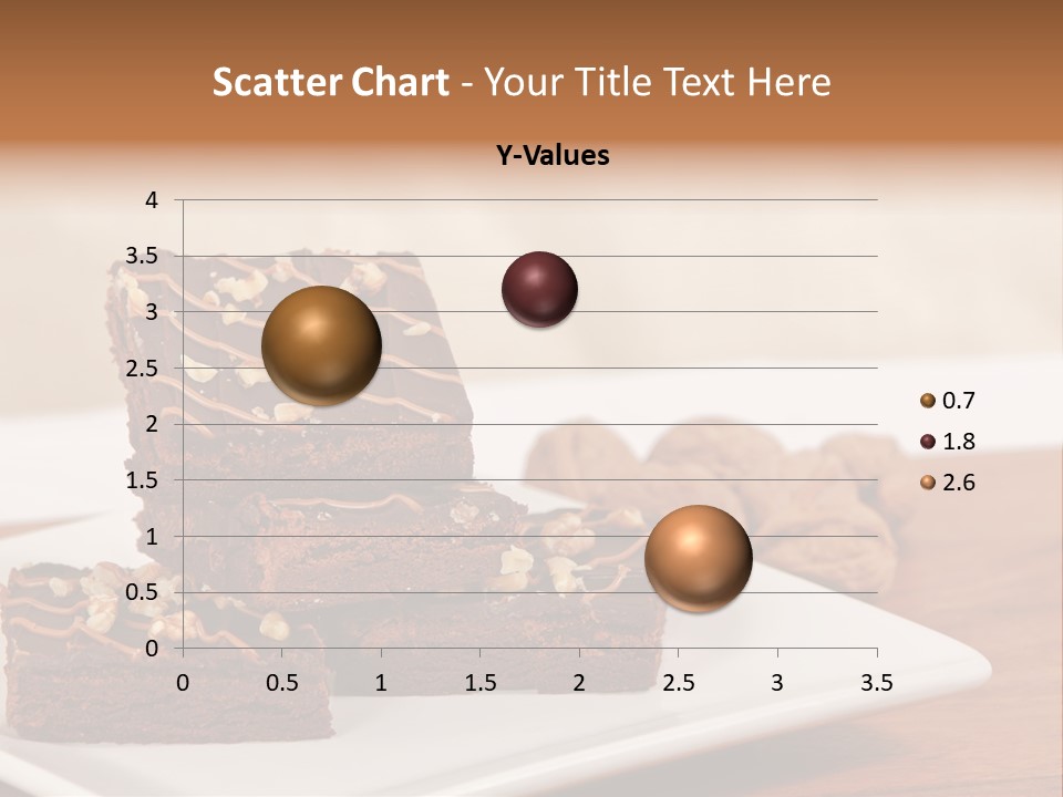 Calories Walnut Fattening PowerPoint Template