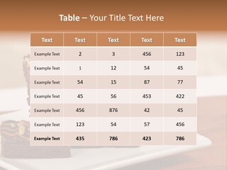 Calories Walnut Fattening PowerPoint Template