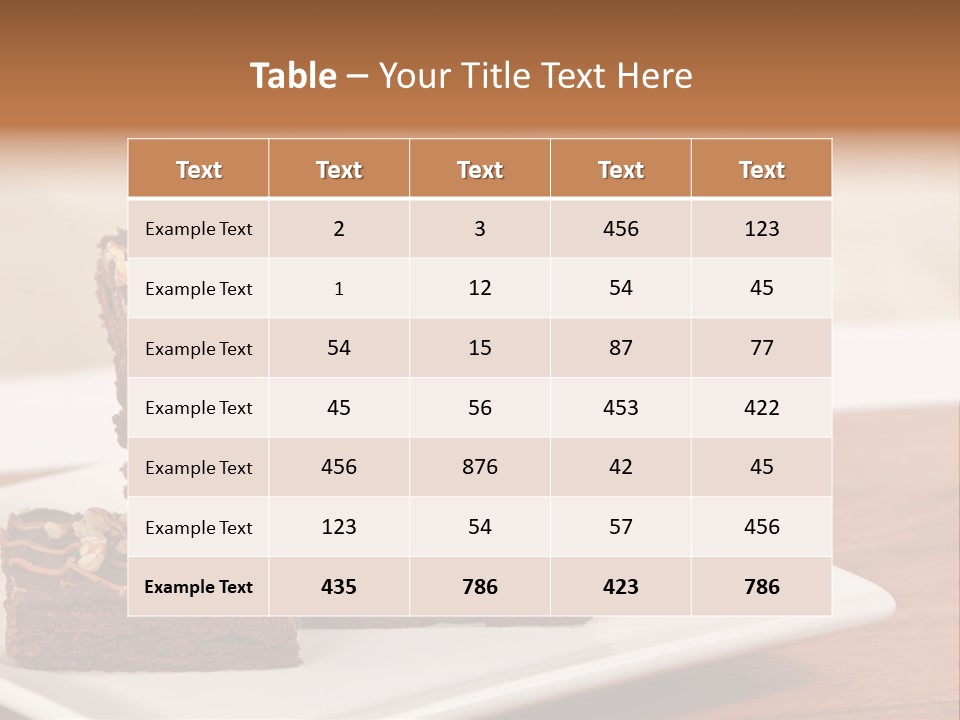 Calories Walnut Fattening PowerPoint Template