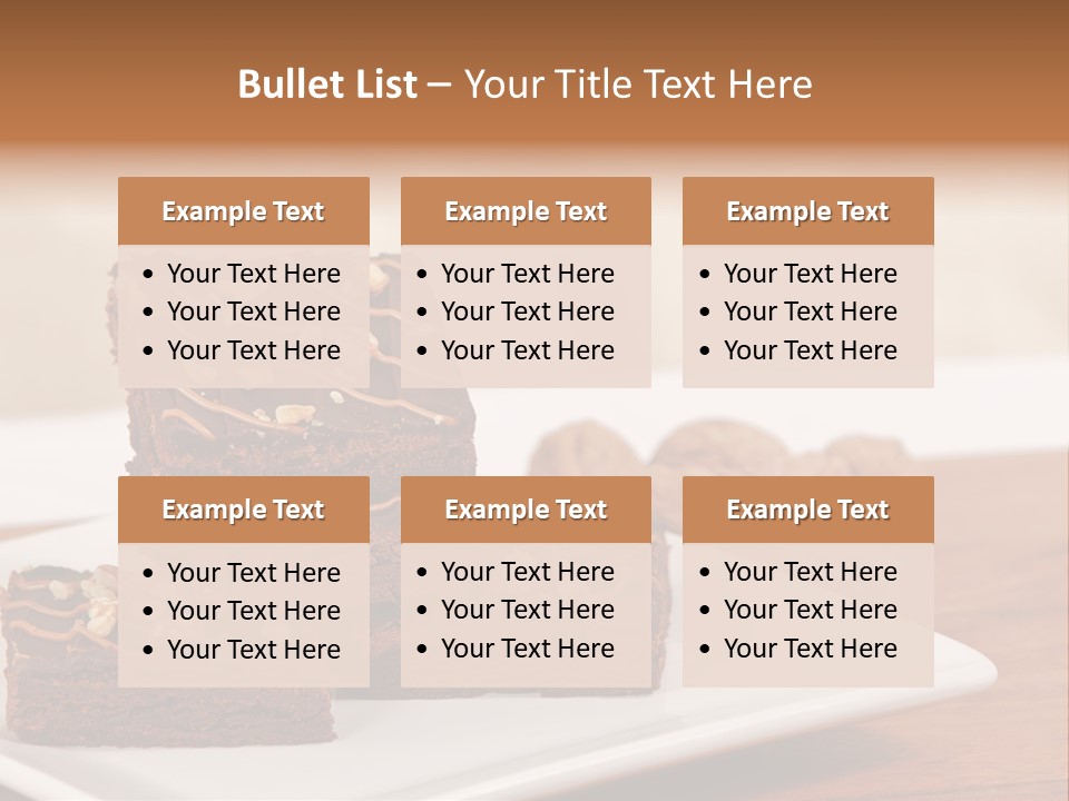 Calories Walnut Fattening PowerPoint Template
