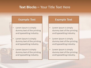 Calories Walnut Fattening PowerPoint Template