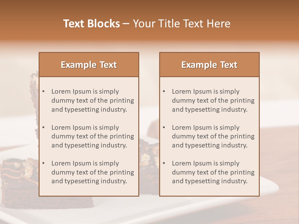 Calories Walnut Fattening PowerPoint Template