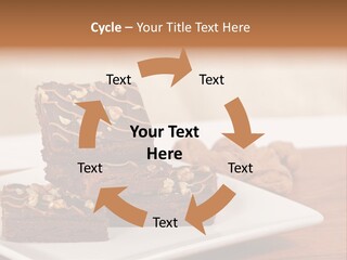Calories Walnut Fattening PowerPoint Template