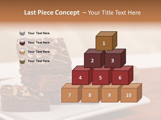 Calories Walnut Fattening PowerPoint Template