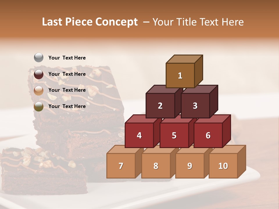 Calories Walnut Fattening PowerPoint Template