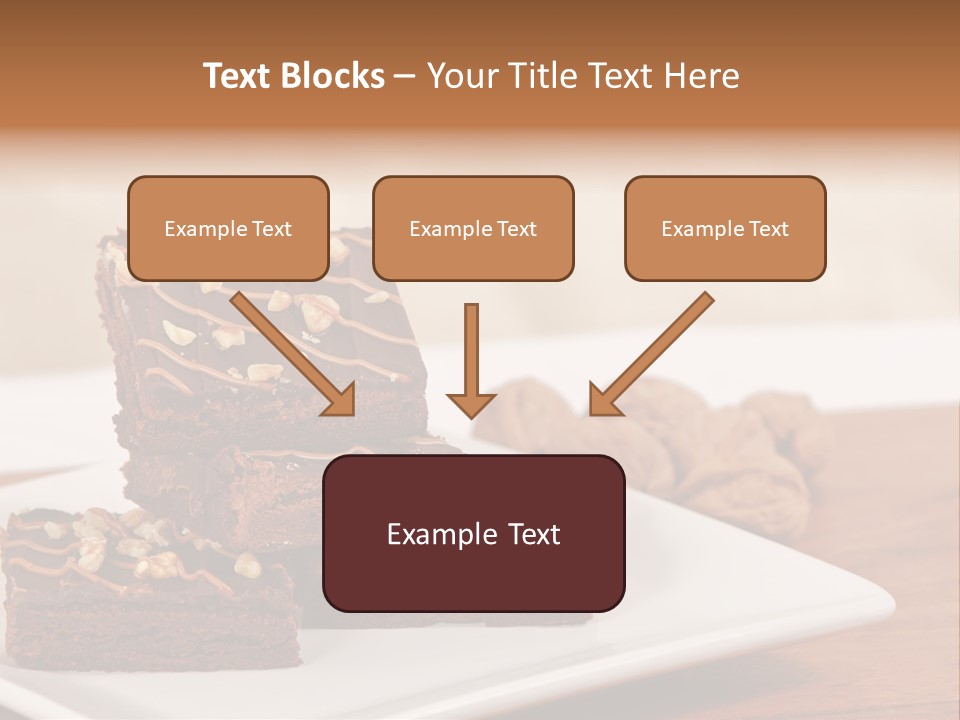 Calories Walnut Fattening PowerPoint Template