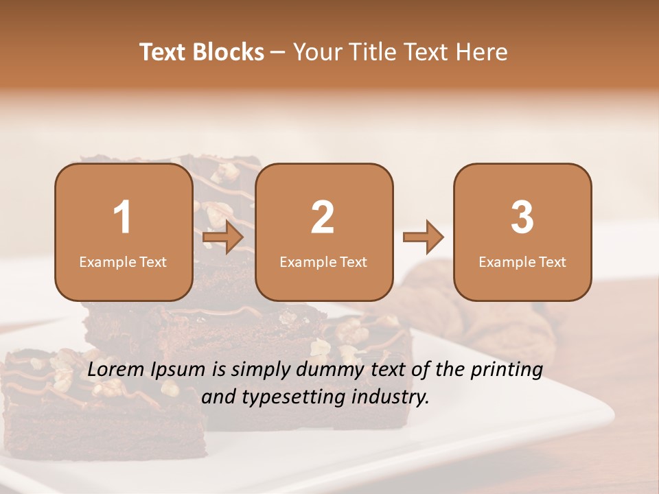 Calories Walnut Fattening PowerPoint Template