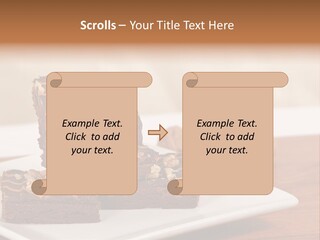 Calories Walnut Fattening PowerPoint Template
