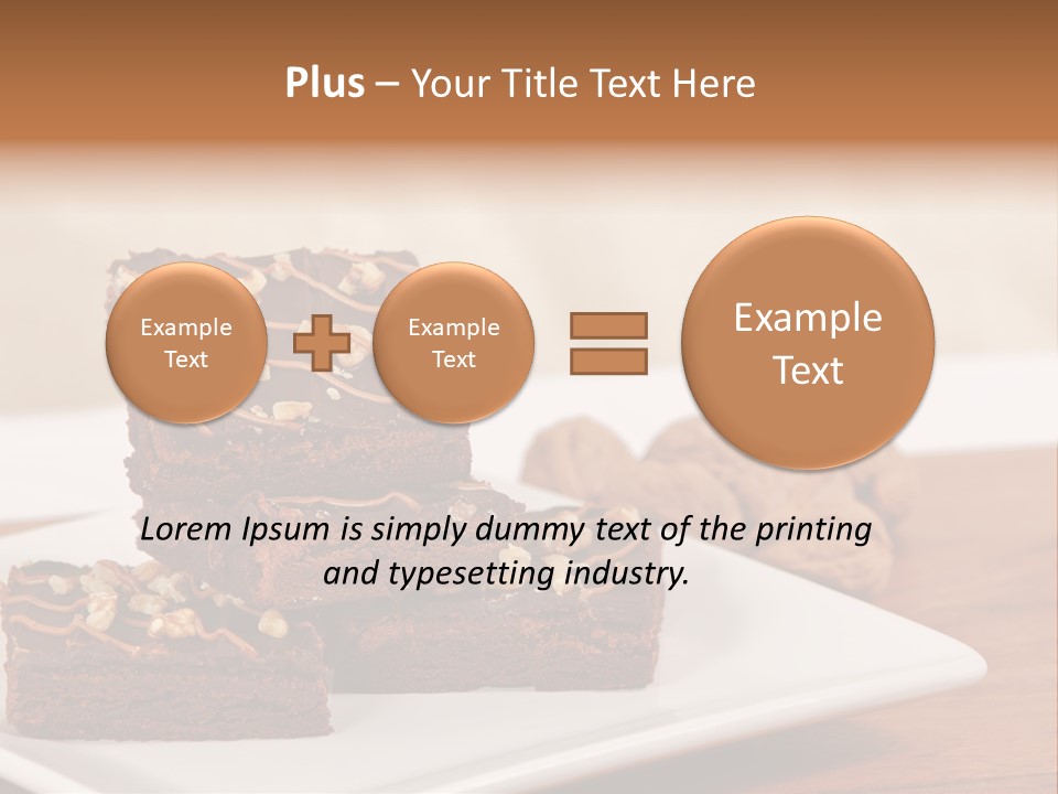 Calories Walnut Fattening PowerPoint Template