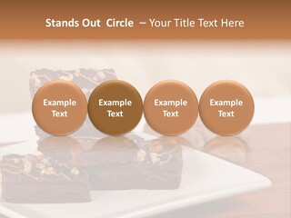 Calories Walnut Fattening PowerPoint Template