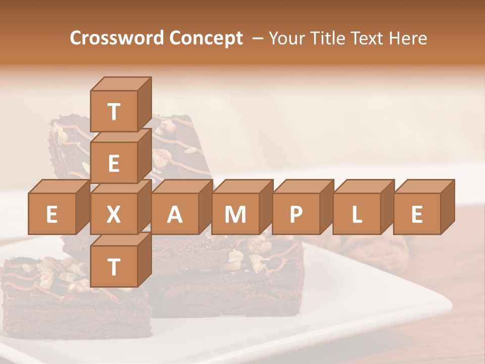 Calories Walnut Fattening PowerPoint Template