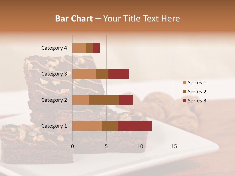 Calories Walnut Fattening PowerPoint Template