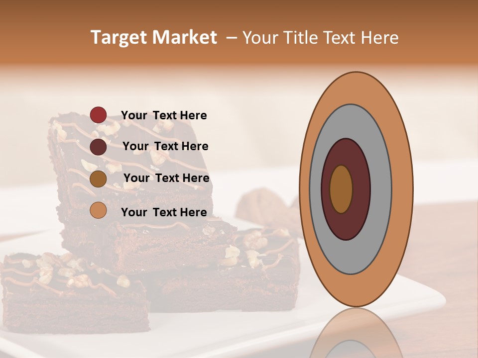 Calories Walnut Fattening PowerPoint Template
