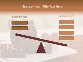 Calories Walnut Fattening PowerPoint Template