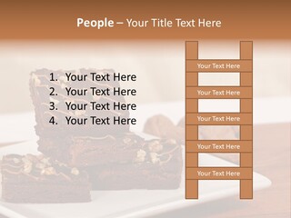 Calories Walnut Fattening PowerPoint Template