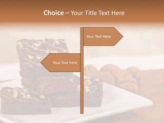 Calories Walnut Fattening PowerPoint Template