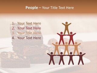 Calories Walnut Fattening PowerPoint Template