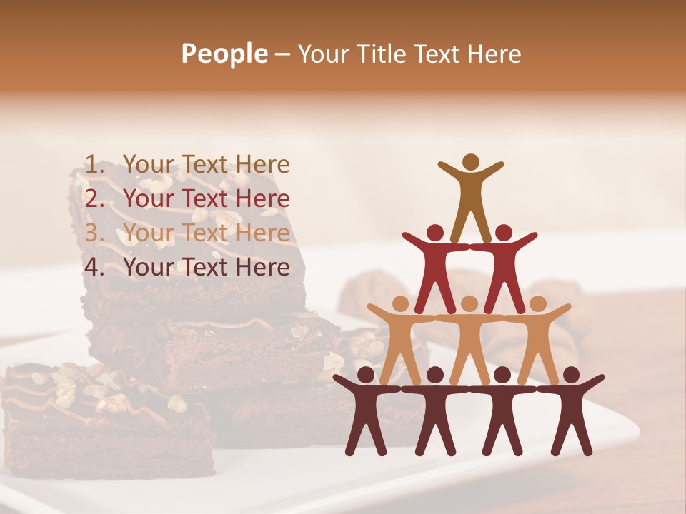 Calories Walnut Fattening PowerPoint Template