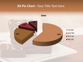 Calories Walnut Fattening PowerPoint Template