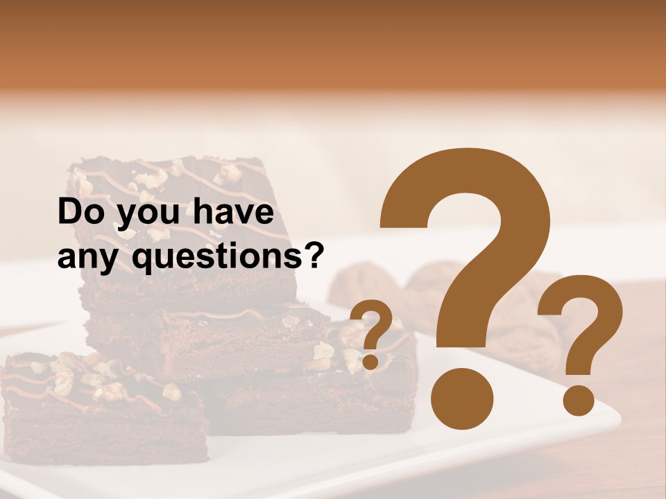 Calories Walnut Fattening PowerPoint Template