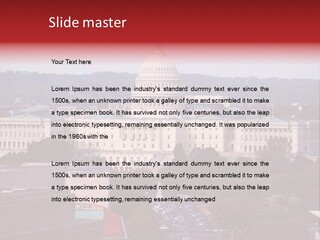 Symbol Congress Government PowerPoint Template