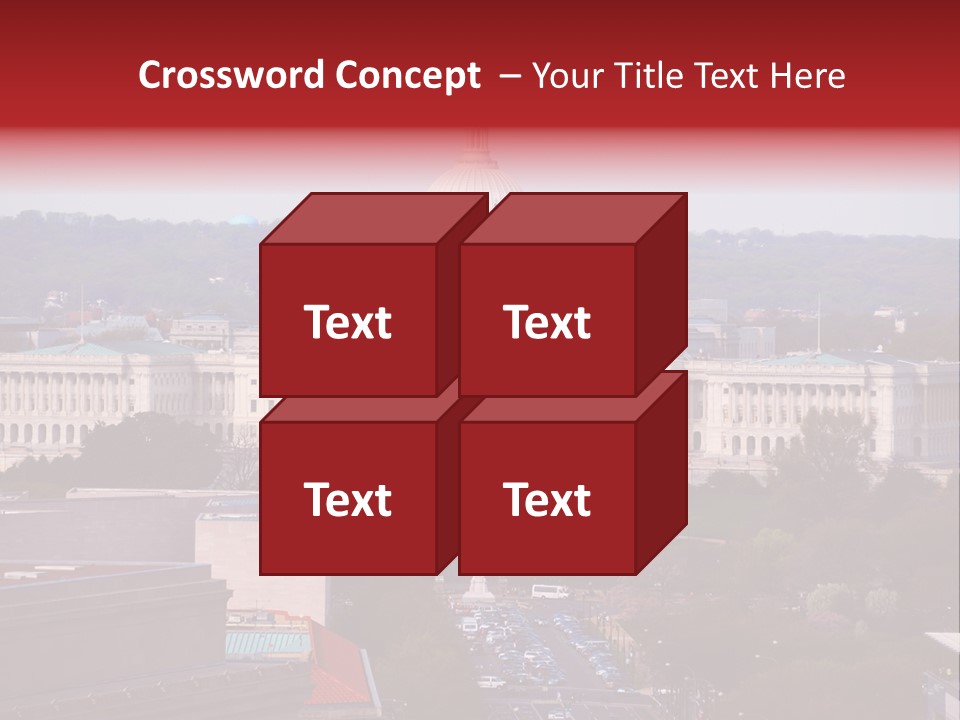 Symbol Congress Government PowerPoint Template