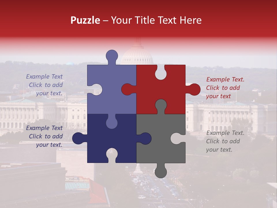 Symbol Congress Government PowerPoint Template