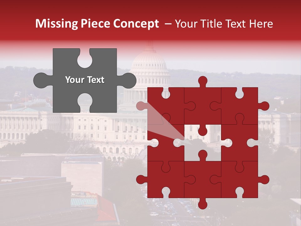 Symbol Congress Government PowerPoint Template