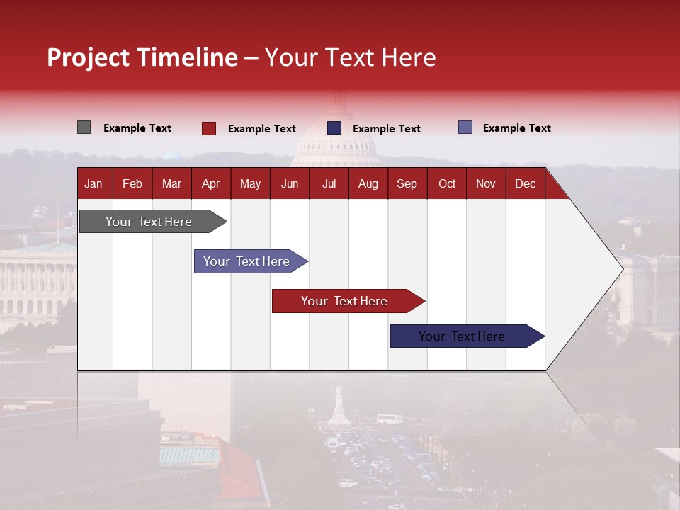 Symbol Congress Government PowerPoint Template