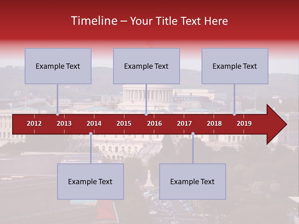 Symbol Congress Government PowerPoint Template