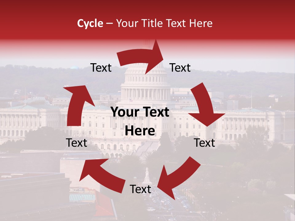 Symbol Congress Government PowerPoint Template