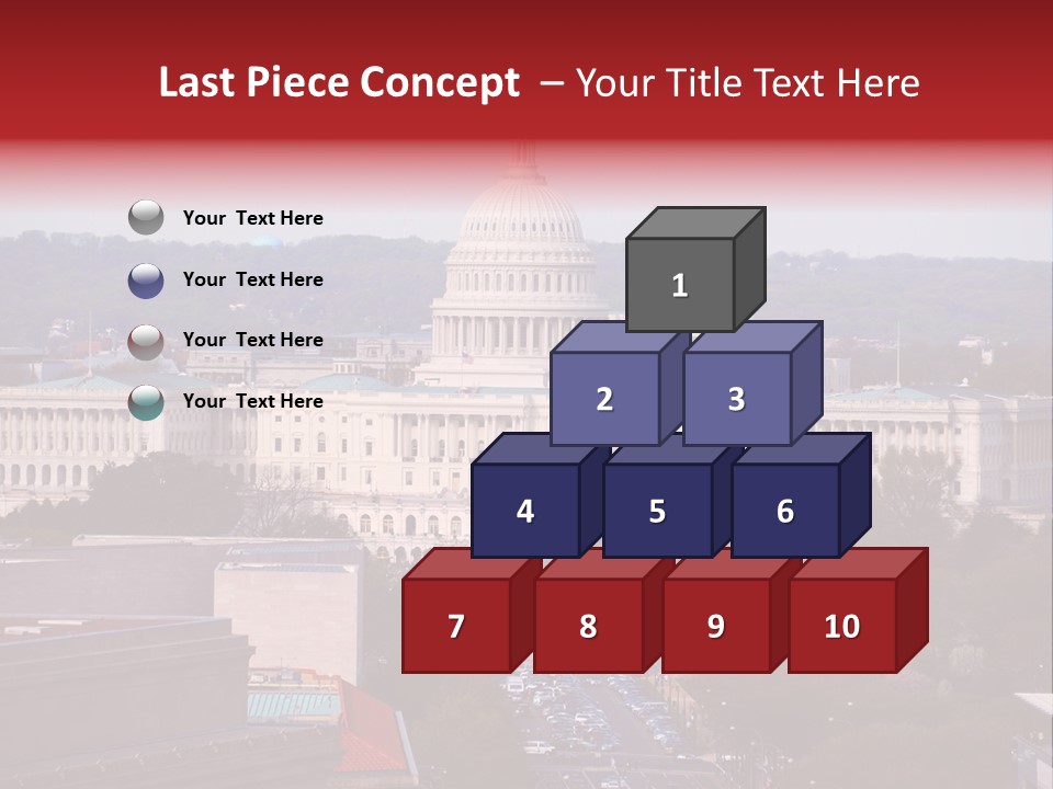 Symbol Congress Government PowerPoint Template