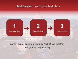 Symbol Congress Government PowerPoint Template