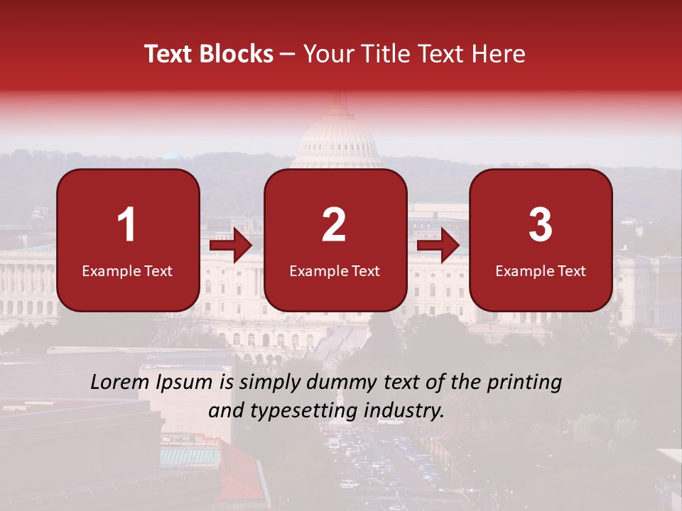 Symbol Congress Government PowerPoint Template